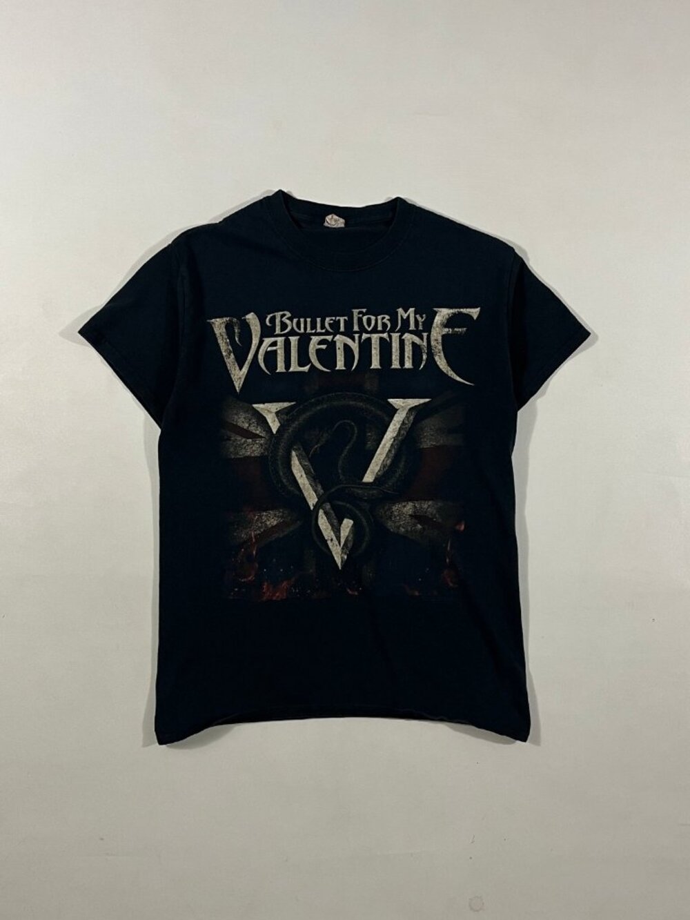 Bullet For My Valentine British Invasion 2016 North America Tour Band Tee Black